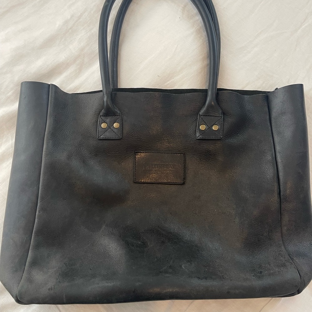 Parker Clay Merkato Signature Tote, Black